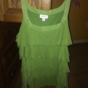 Dress Barn Ruffled Tank